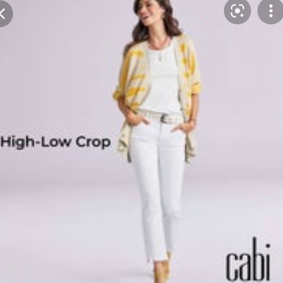 LAST CHANCE * NWT | CABi 5879 High Low Jeans - Picture 3 of 11